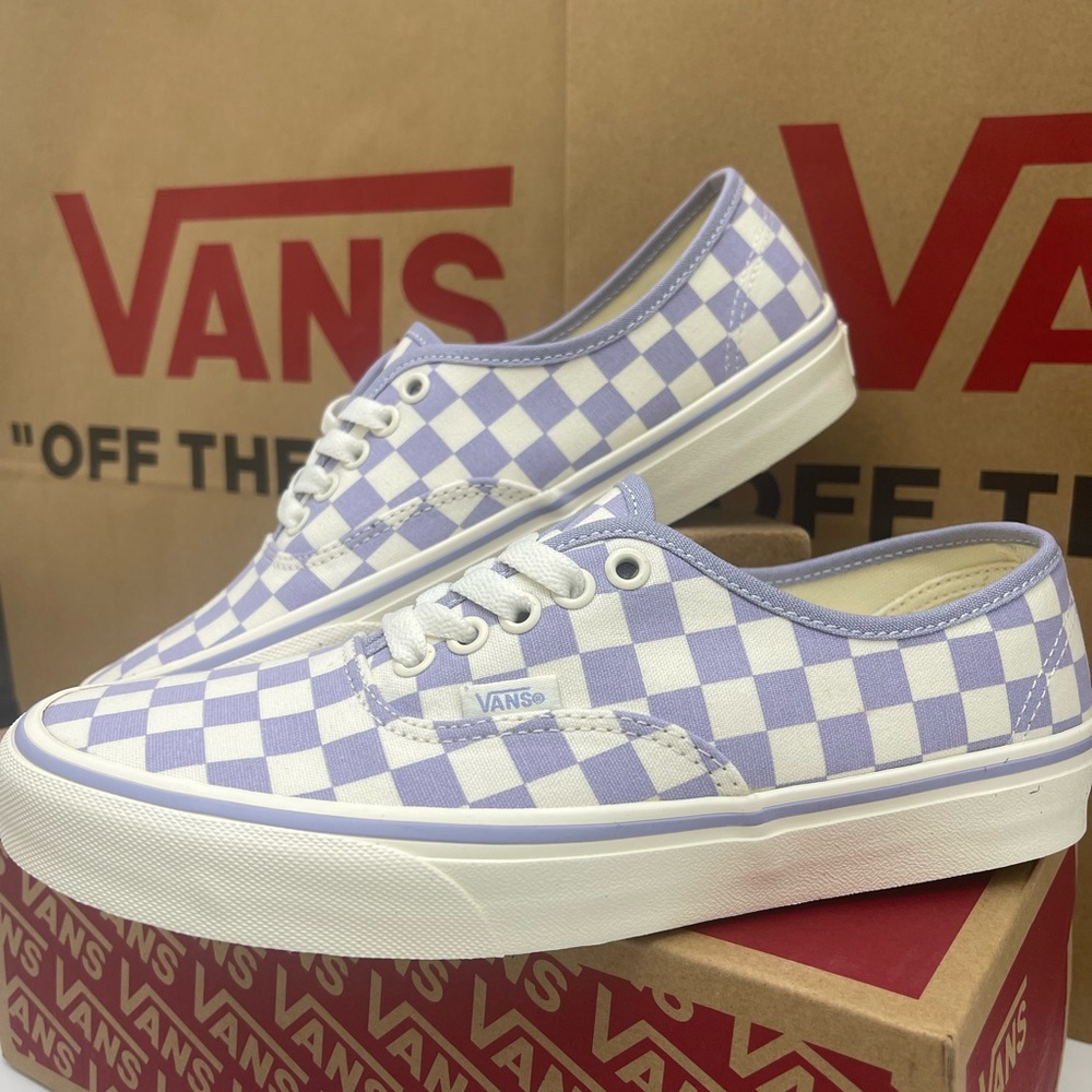 Vans WMNS Authentic
Checkerboard Lilac Sneakers 
VN000BW5LLC
 Lavender - Picture 9 of 16